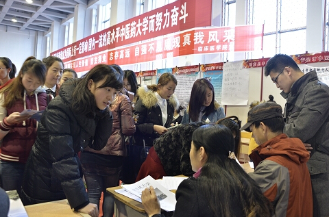 黑龍江中醫(yī)藥大學(xué)2016屆畢業(yè)生春季供需見(jiàn)面洽談會(huì)舉辦