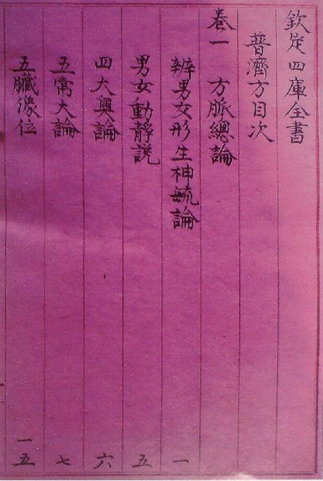 《普濟(jì)方》書影